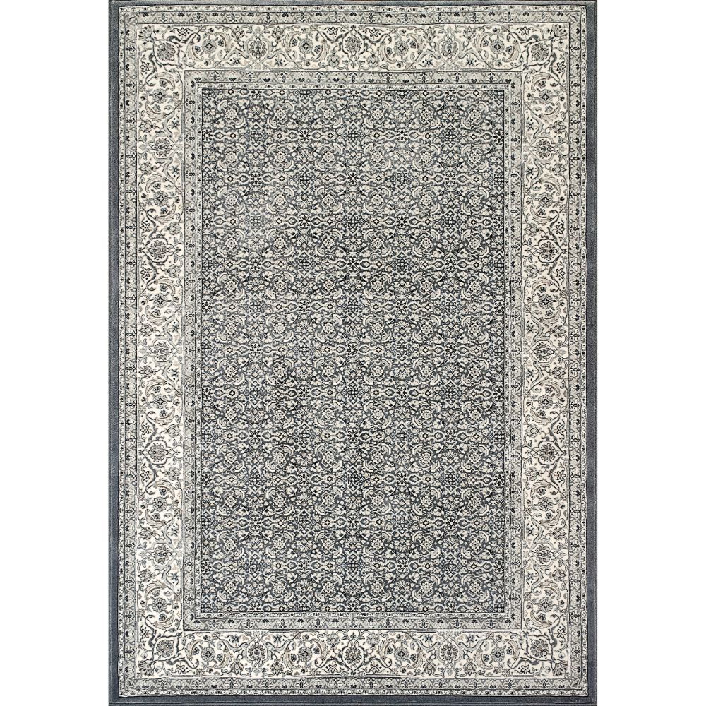 Dynamic Rugs 57011-5666 Ancient Garden 9.2 Ft. X 12.10 Ft. Rectangle Rug in Grey/Cream